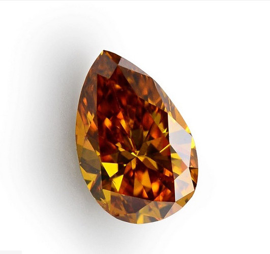 0.23ct NFDBYO Diamond, Pear Shape, GIA - 02