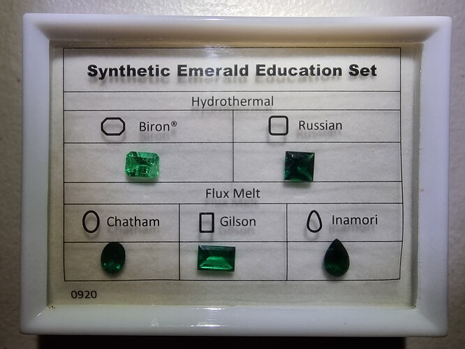 Synthetic Emeralds