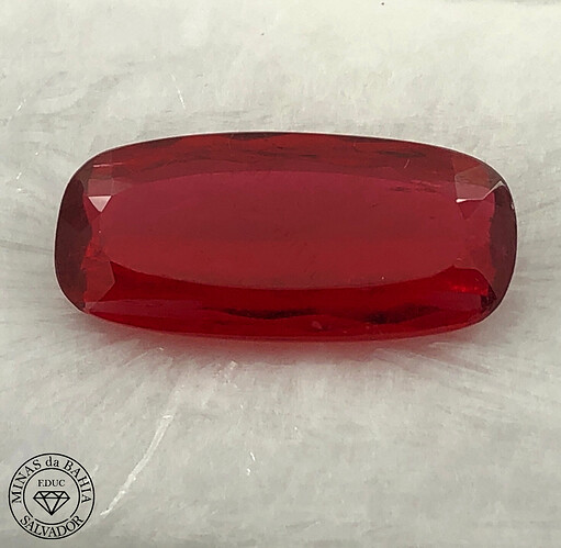 Rodonita  25,47ct  Conselheiro Lafayete MG cropped
