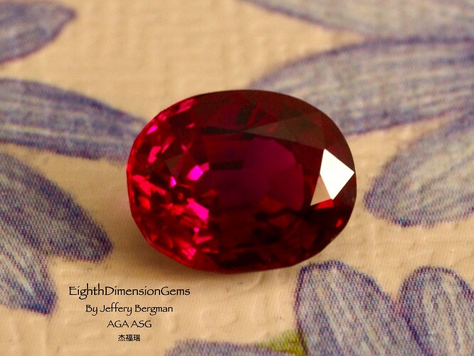 2.25-carat Ruby