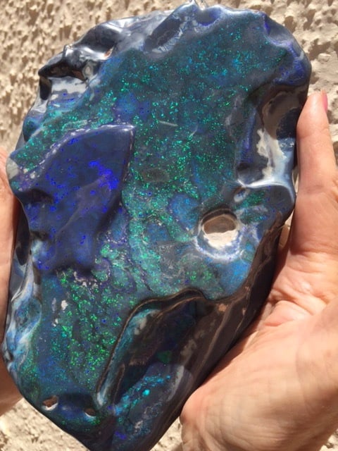 Worlds Largest Black Opal - For Sale 